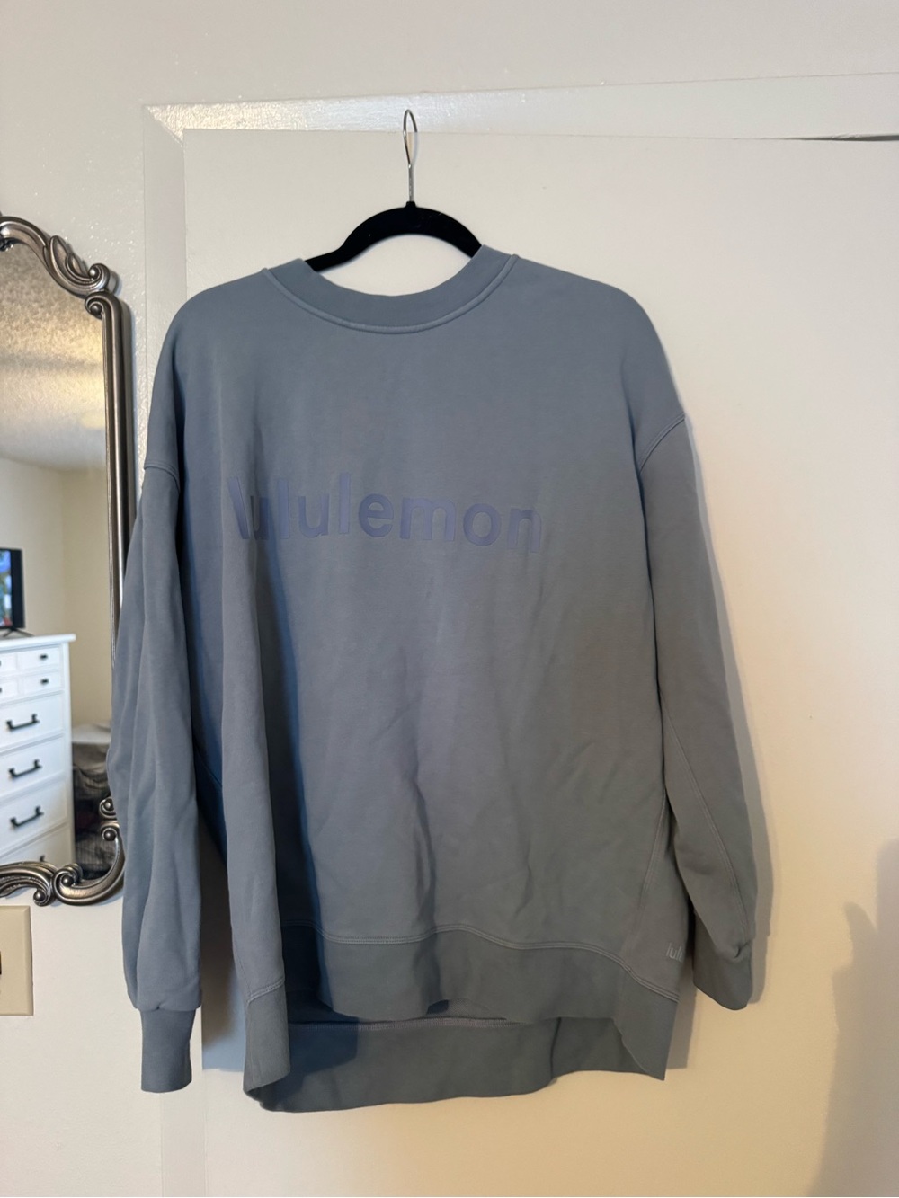 lululemon athletica womens Crewneck Sweatshirt in Slate